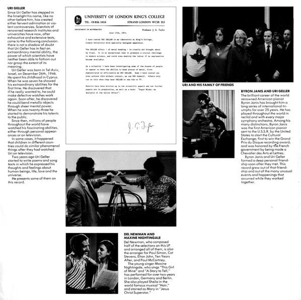 Uri Geller : Uri Geller (LP)