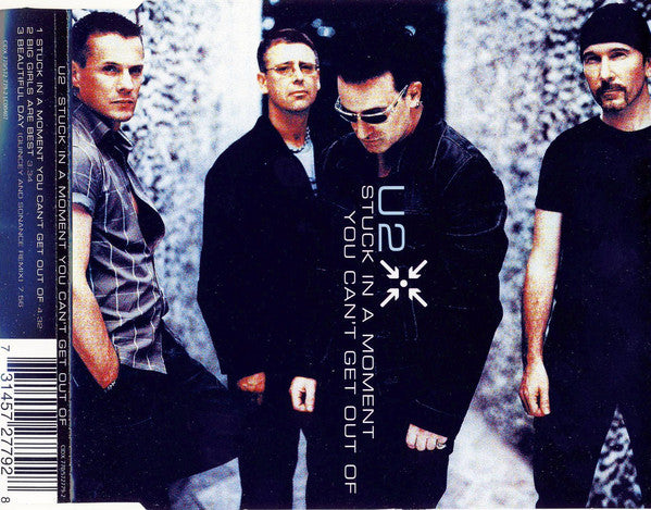 U2 : Stuck In A Moment You Can't Get Out Of (CD, Single, CD1)