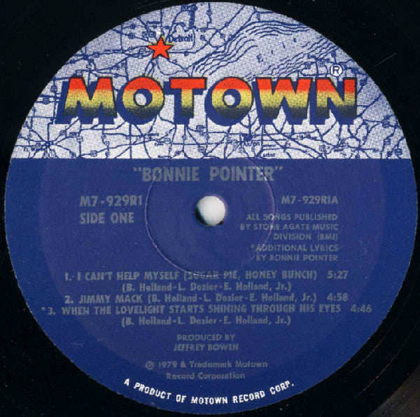 Bonnie Pointer : Bonnie Pointer (LP, Album)