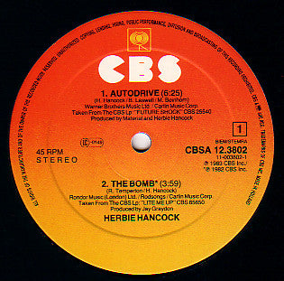 Herbie Hancock : Autodrive (12", Maxi)