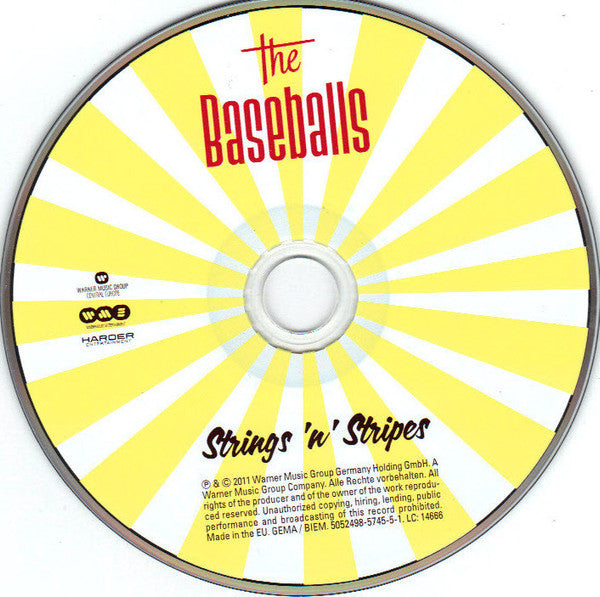 The Baseballs : Strings 'n' Stripes (CD, Album)