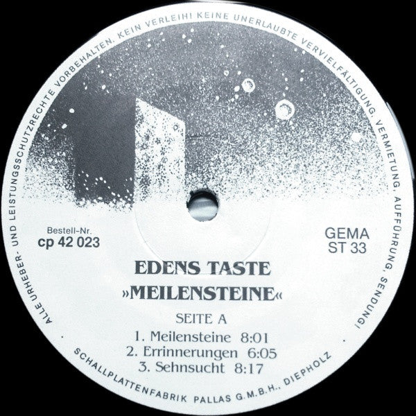 Eden's Taste : Meilensteine (LP, Album)