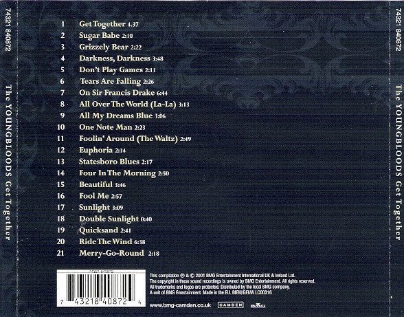 The Youngbloods : Get Together...The Best Of (CD, Comp)