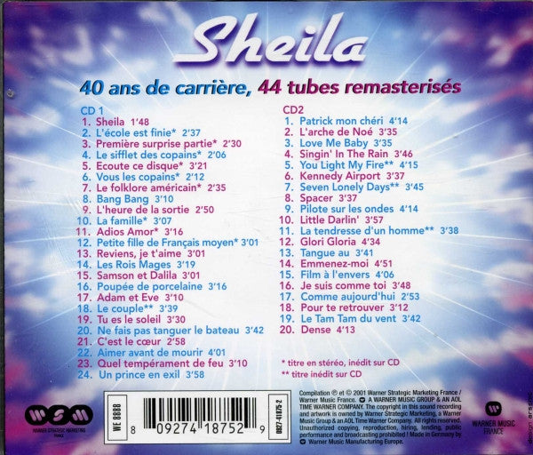 Sheila (5) : Sheila (2xCD, Comp)
