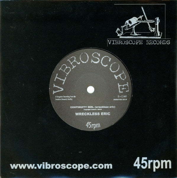 Wreckless Eric : Sweet Jane / Continuity Girl (7")