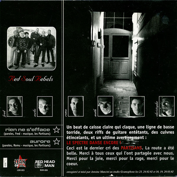 Les Partisans : Le Spectre Danse Encore (7", Single, Num)