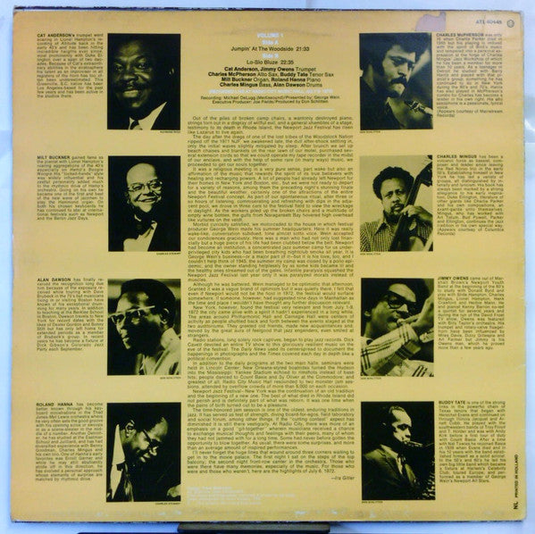 Various : Newport In New York '72 The Jam Sessions, Vol 1 (LP, Album)