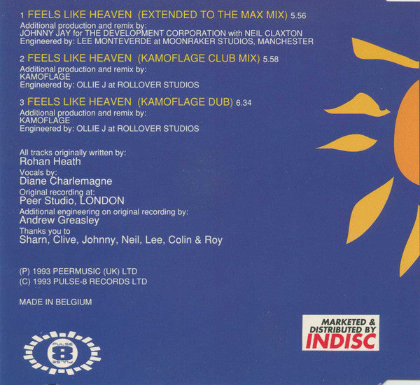 Urban Cookie Collective : Feels Like Heaven (CD, Maxi)