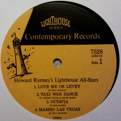 Howard Rumsey's Lighthouse All-Stars : Music For Lighthousekeeping (LP, Album)