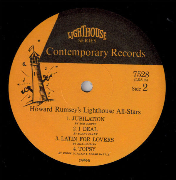 Howard Rumsey's Lighthouse All-Stars : Music For Lighthousekeeping (LP, Album)