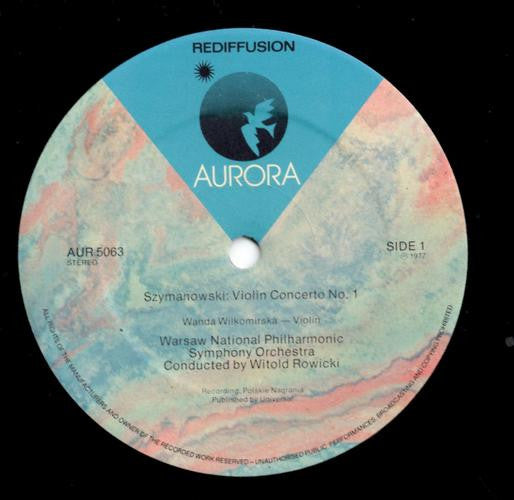 Karol Szymanowski : The Violin Concertos (LP)