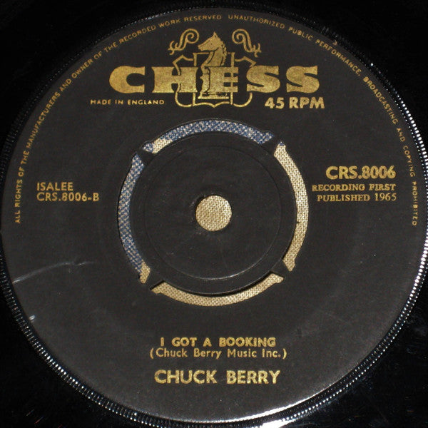 Chuck Berry : Lonely School Days (7", Single)