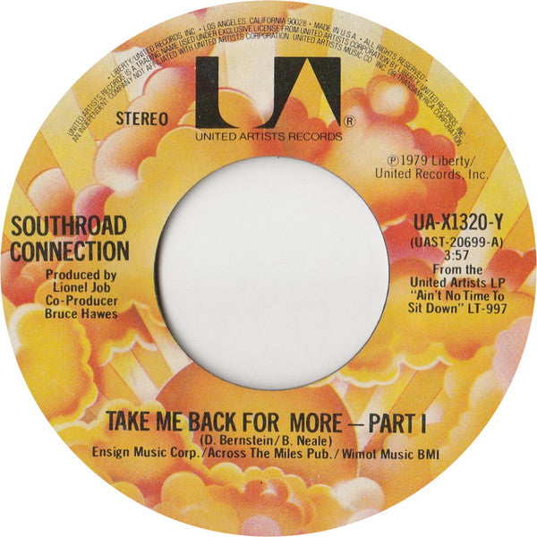 Southroad Connection : Take Me Back For More (7", Styrene)