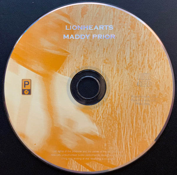Maddy Prior : Lionhearts (CD, Album)