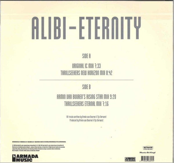Alibi : Eternity (12", RE, Sil)