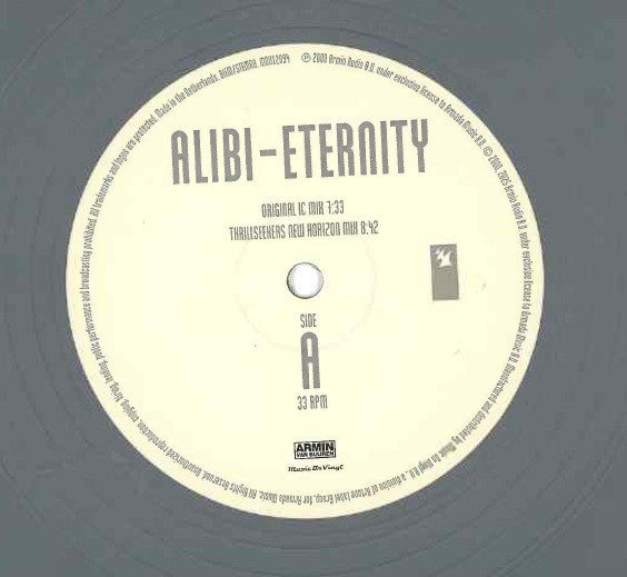 Alibi : Eternity (12", RE, Sil)
