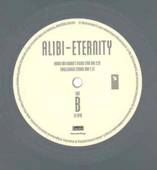 Alibi : Eternity (12", RE, Sil)