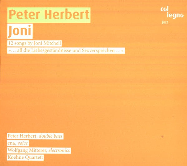 Peter Herbert : Joni (CD, Album)