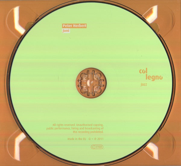 Peter Herbert : Joni (CD, Album)