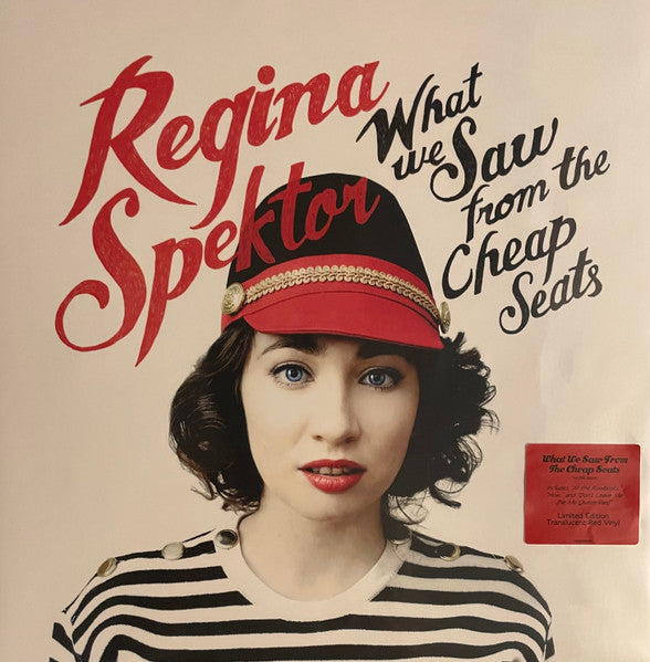 Regina Spektor : What We Saw From The Cheap Seats (LP, Album, Ltd, RE, RP, Red)