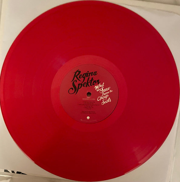 Regina Spektor : What We Saw From The Cheap Seats (LP, Album, Ltd, RE, RP, Red)