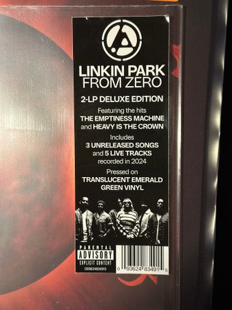 Linkin Park : From Zero (2xLP, Album, Dlx, Gre)