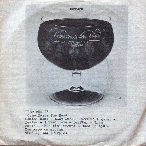Deep Purple : You Keep On Moving / Dealer (7", Single)