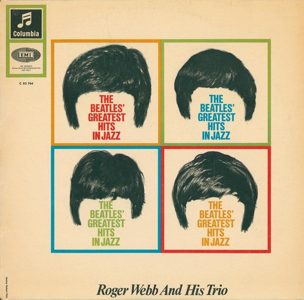 Roger Webb Trio : The Beatles' Greatest Hits In Jazz (LP, Album, Mono)