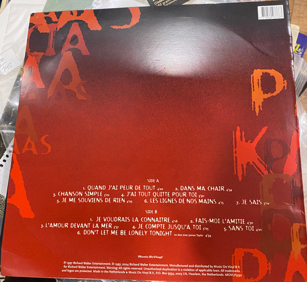 Patricia Kaas : Dans Ma Chair (LP, Bla)