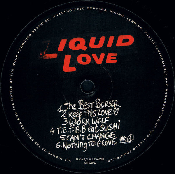 The Experimental Tropic Blues Band : Liquid Love (LP)