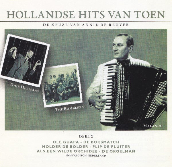 Various : Hollandse Hits Van Toen Deel 2 - De Keuze Van Annie de Reuver (CD, Comp)