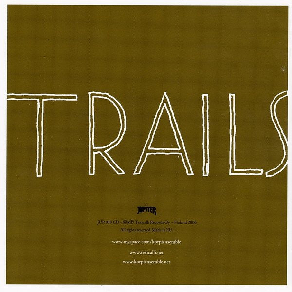 Korpi Ensemble : Trails (CD, Album)