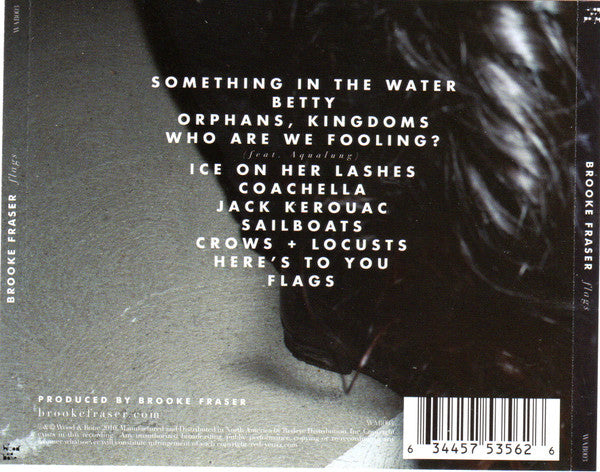 Brooke Fraser : Flags (CD, Album)