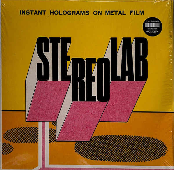 Stereolab : INSTANT HOLOGRAMS ON METAL FILM (LP, Album, cle)