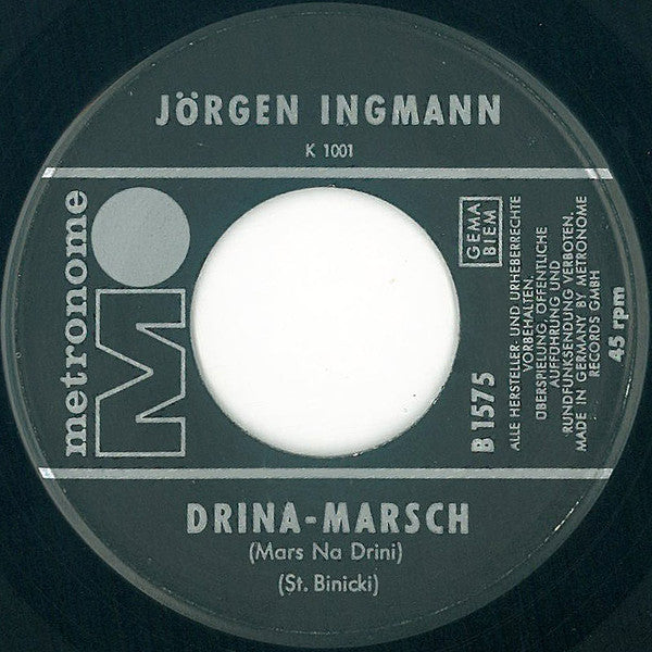 Jørgen Ingmann : Drina-Marsch (Mars Na Drini) (7", Single)