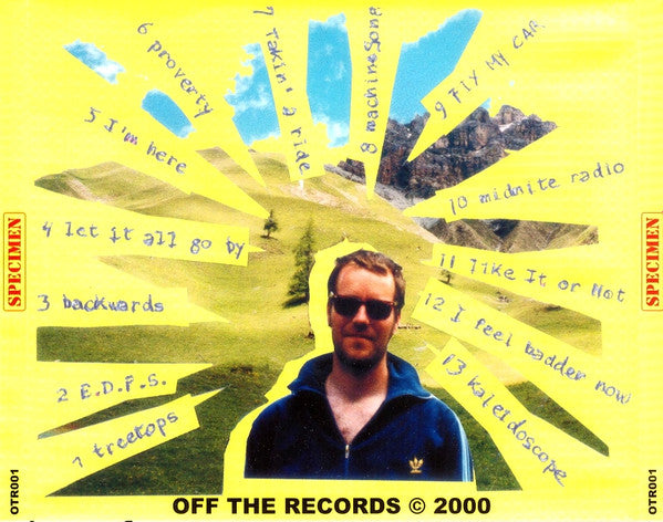 Specimen (9) : I Don't Wanna Be Your Dog (CD, Album)