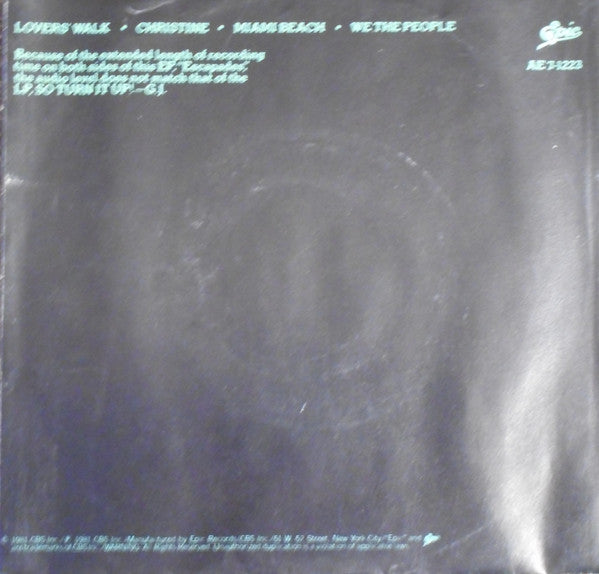 Garland Jeffreys : Escapades (7", EP, Promo, Styrene, Ter)