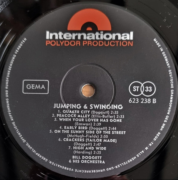 Bill Doggett & His Orchestra* : Jumping & Swinging (LP, Comp)