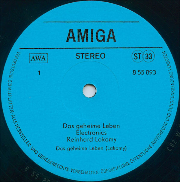 Reinhard Lakomy : Das Geheime Leben (LP, Album)