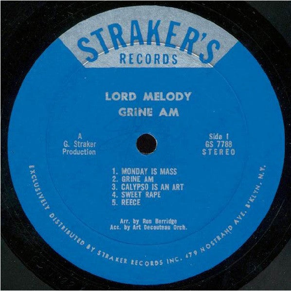 Lord Melody : Grine-Am (LP)