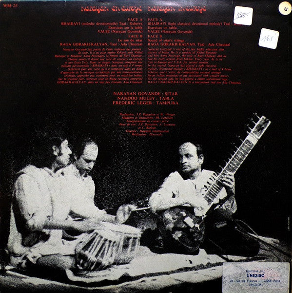 Narayan Govande : In Europe (LP, Album)