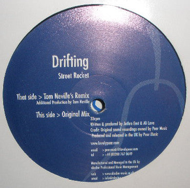 Street Rocket : Drifting (12")