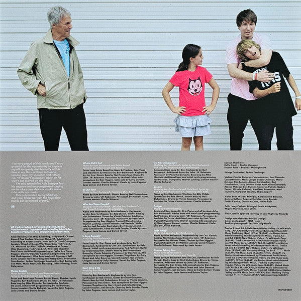 Burt Bacharach : At This Time (LP, Album, Ltd, Num, RE, Cry)