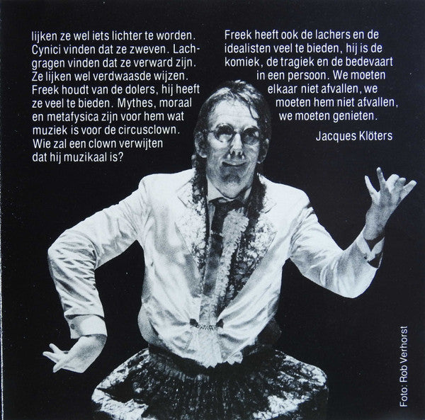 Freek De Jonge : Wat Fijn Om Idioot Te Zijn (CD, Comp)