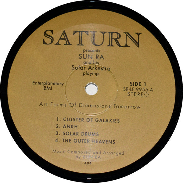 The Sun Ra Arkestra : Art Forms Of Dimensions Tomorrow (LP, Album, RE)