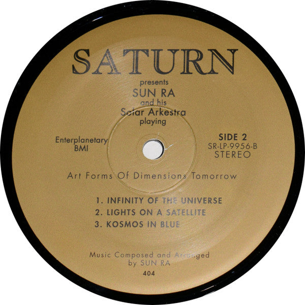 The Sun Ra Arkestra : Art Forms Of Dimensions Tomorrow (LP, Album, RE)