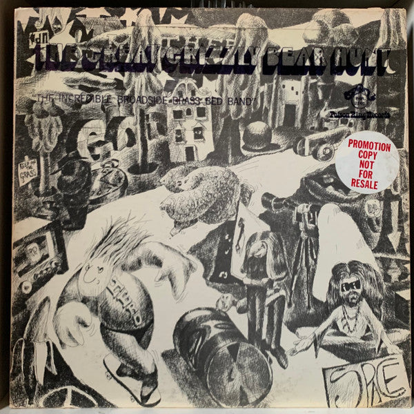 Incredible Broadside Brass Bed Band : The Great Grizzly Bear Hunt (LP, Album)