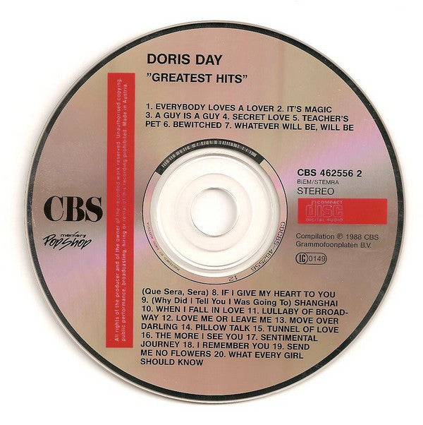 Doris Day : Greatest Hits (CD, Comp)