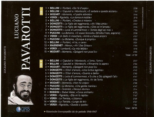 Luciano Pavarotti : In Memoriam (2xCD, Comp)