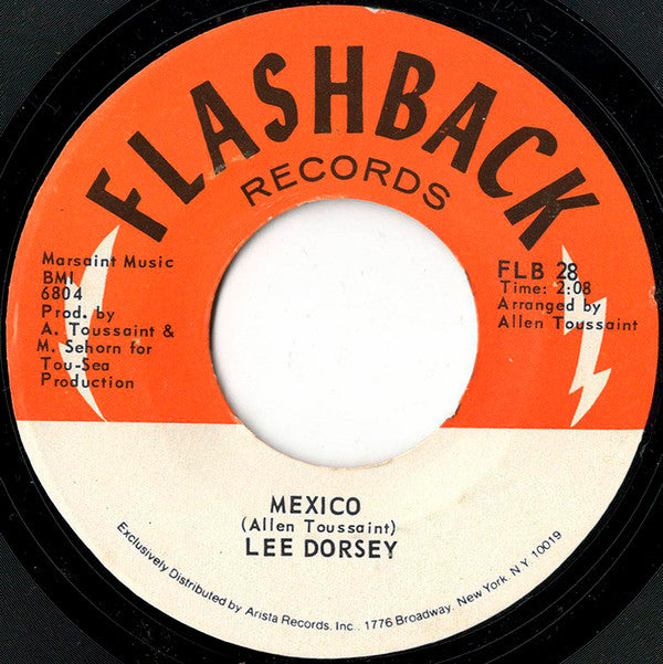 Lee Dorsey : Working In The Coal Mine / Mexico (7", RE)